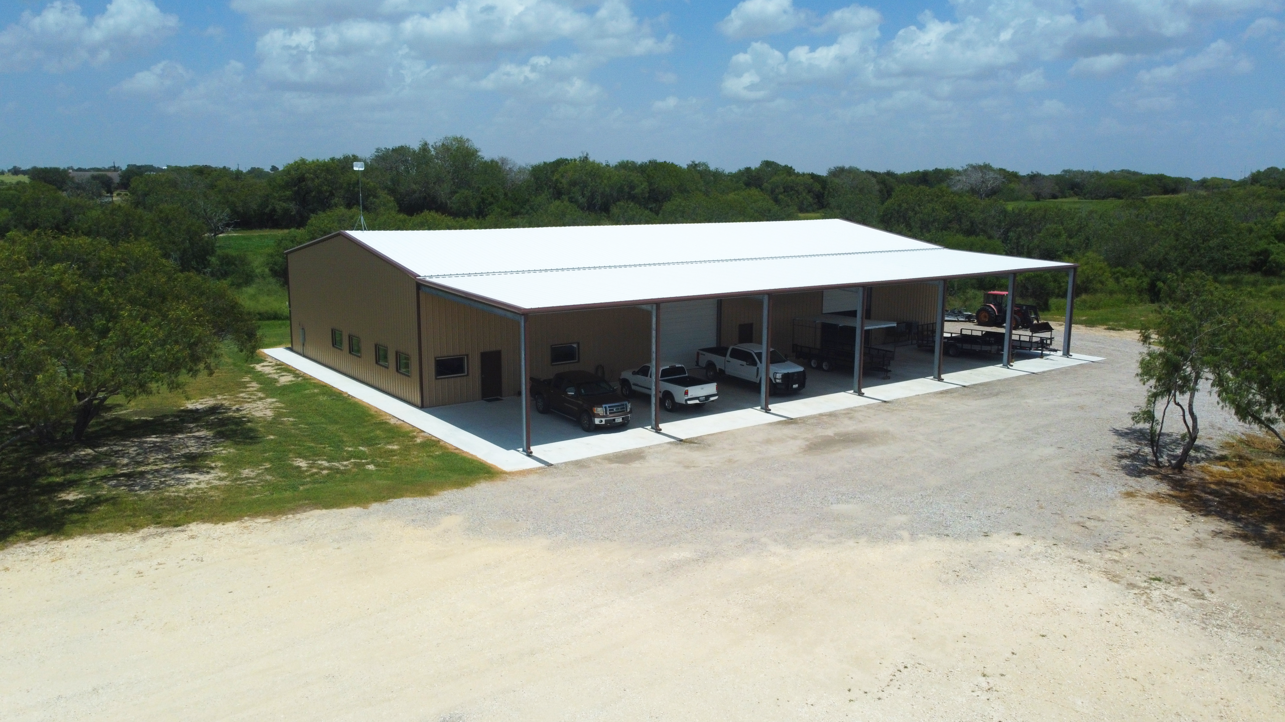 Delta Building Front Aerial  
